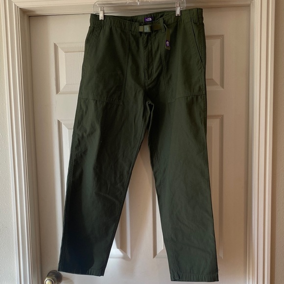 The North Face Men's Olive Cargo Pants Sz 34/30.NWOT